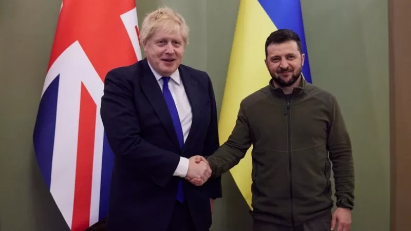 Большой друг Украины Борис Джонсон дважды посетил Киев во время войны